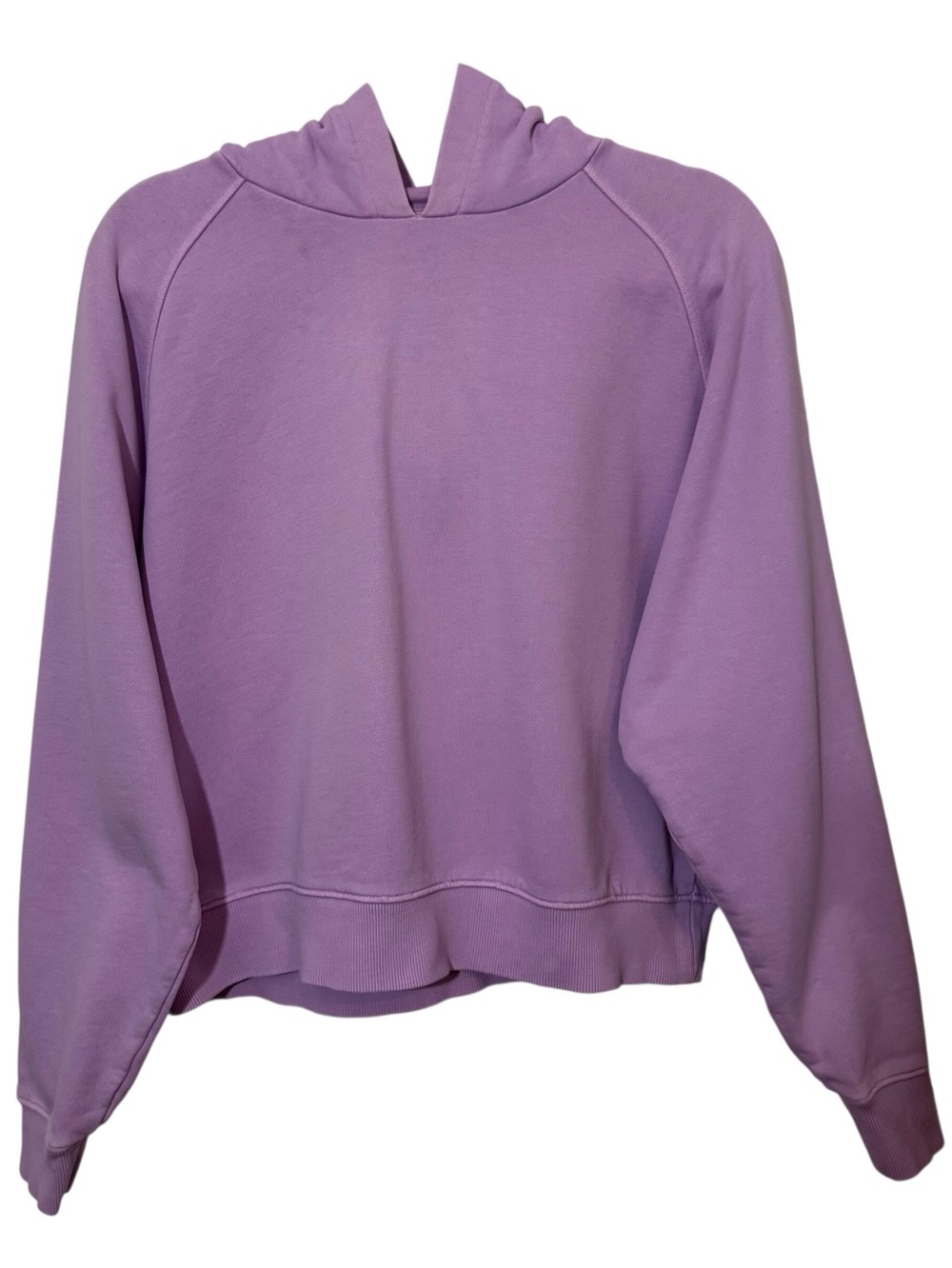 Outdoor Voices Size Small Purple Cotton Pullover Hoodie Sweater Athletic Gym